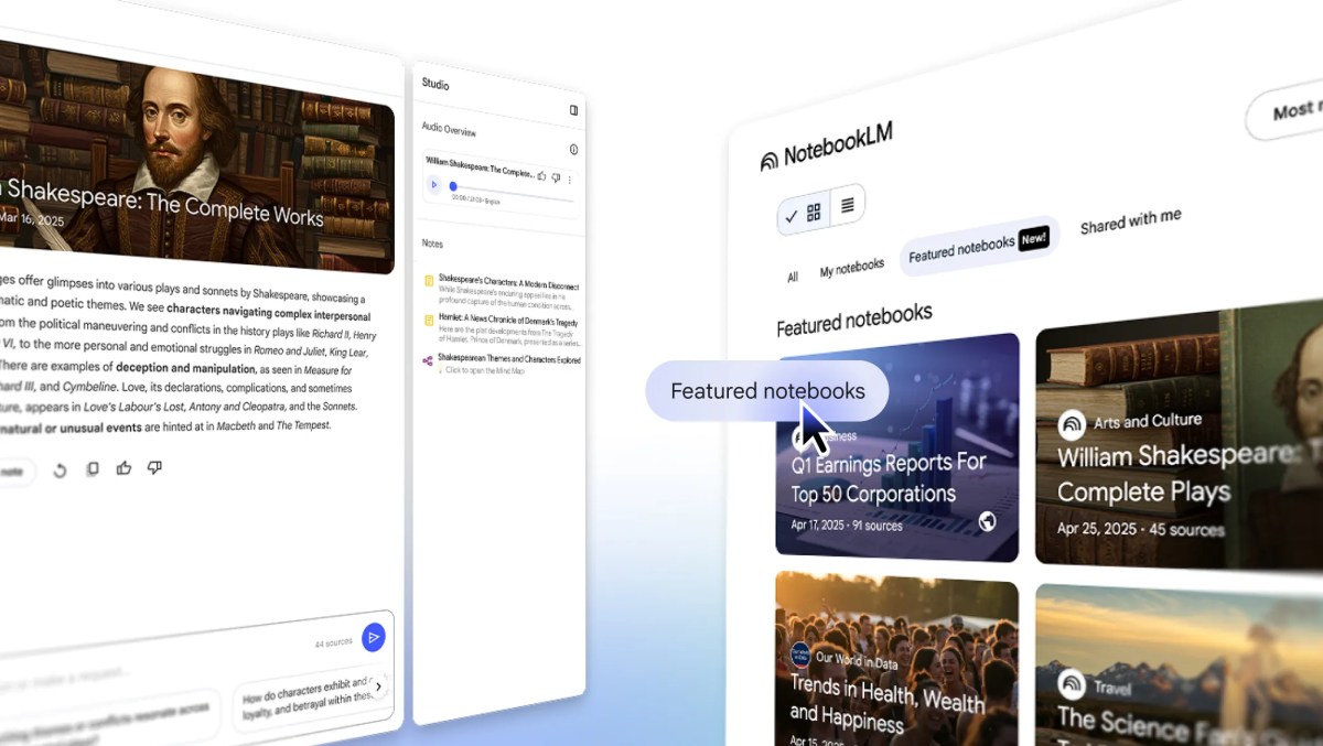 NotebookLM Expands with Featured Notebooks from The Economist and The Atlantic