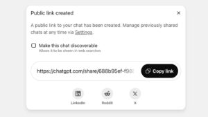 OpenAI Removes ChatGPT Conversations from Google Search Results