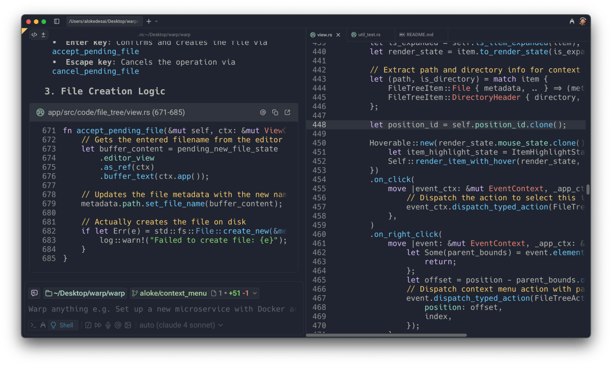 Warp Launches Warp Code with Diff‑Tracking and Agent Oversight Features