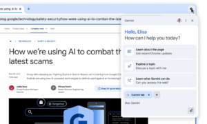 Google Opens Gemini AI Assistant in Chrome to All Users, No Subscription Required