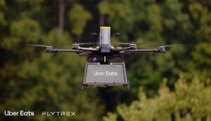 Uber Eats partners with Flytrex to pilot drone food deliveries