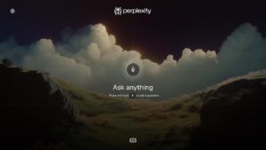 Perplexity AI Search Engine Launches Samsung Smart TV App