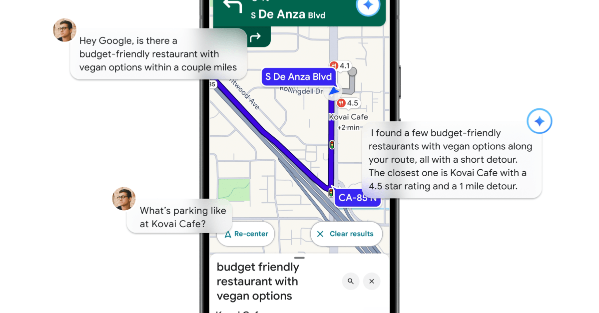 Google Maps Adds Gemini AI to Serve as an All‑Knowing Navigation Copilot Google Maps Adds Gemini AI to Serve as an All‑Knowing Navigation Copilot