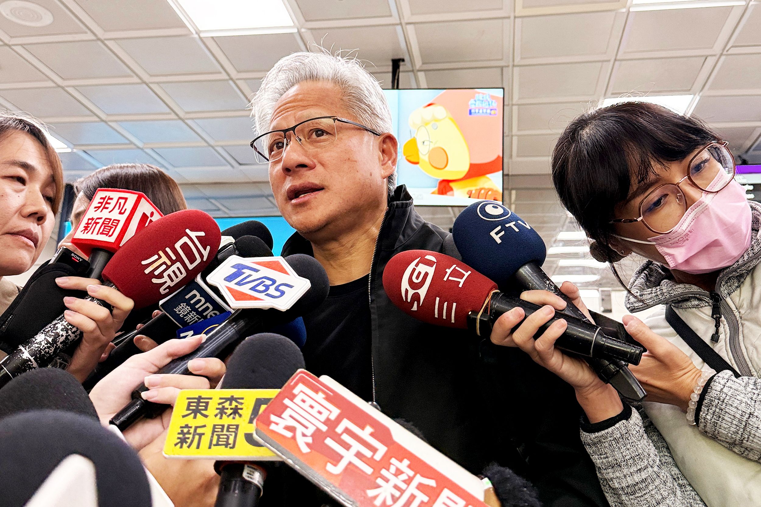 Nvidia CEO Dismisses AI Bubble Talk as Company Reports Record Sales Nvidia CEO Dismisses AI Bubble Talk as Company Reports Record Sales