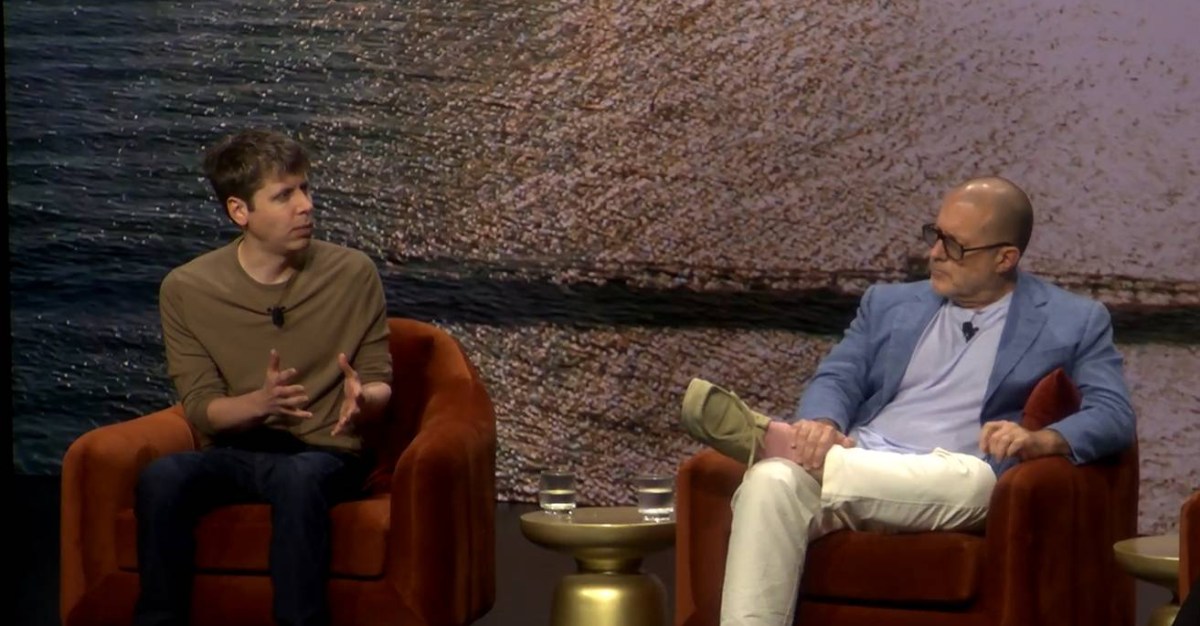 OpenAI’s Sam Altman and Jony Ive Reveal AI Hardware Prototype OpenAI’s Sam Altman and Jony Ive Reveal AI Hardware Prototype