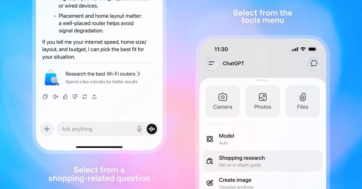 OpenAI Expands ChatGPT with New Shopping Research Feature OpenAI Expands ChatGPT with New Shopping Research Feature