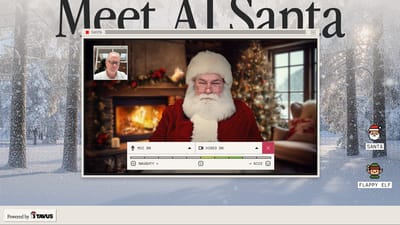 Tavus Unveils Upgraded AI Santa with Real‑Time Interaction and Safety Features Tavus Unveils Upgraded AI Santa with Real‑Time Interaction and Safety Features