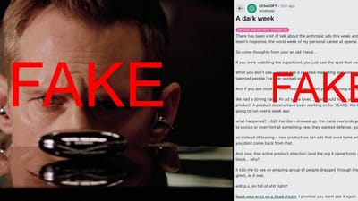 OpenAI’s Supposed Super Bowl Ad Featuring Alexander Skarsgård and a Shiny Device Was a Hoax