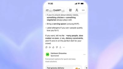 OpenAI Begins Testing Ads on Free ChatGPT Tier